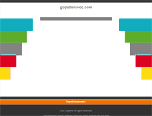 Tablet Screenshot of gopatientoco.com